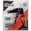 Set cleste dibluri + 10 buc dibluri diverse marimi Yato YT-51450 2
