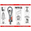 Arc pentru îndoit țevi PEX - AL - PEX 25/26 x 760 mm Yato YT-21852 7