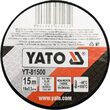 Banda izolatoare panza 19 mm x 15 m Yato YT-81500 2