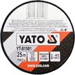 Banda izolatoare panza 19 mm x 25 m Yato YT-81501 2