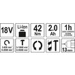 Autofiletanta percutie 18v, 42 Nm Yato YT-82796 7