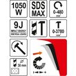 Ciocan rotopercutor SDS MAX 1050 W Yato YT-82130 7