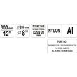 Cheie cu banda nylon, 200mm Yato YT-22255 4