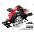 Fierastrau circular 165 mm, 18 v, fara acumulator Yato YT-82811 2