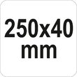 Rindea rigips 250 x 40 mm Yato YT-61680 4