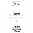 Cleste pentru fasonat si gaurit tabla Yato YT-21582 2