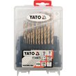 Set 19 burghie titan pentru metal 1 - 10 mm Yato YT-44675 2
