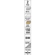 Panza fierastrau sabie150 mm 18TPI,2Buc Yato YT-33931 2