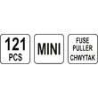 Set 121 sigurante auto mini Yato YT-83143 2