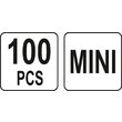 Set sigurante auto 100 buc Yato YT-83145 2