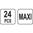 Set 24 sigurante auto maxi Yato YT-83140 2