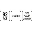 Set 92 sigurante auto standard Yato YT-83142 2