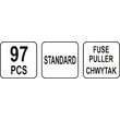 Set 97 sigurante auto standard Yato YT-83141 2