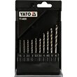 Set burghie metal hex 1.5 - 6.0 mm 10 piese Yato YT-44888 2