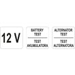 Tester acumulator digital 12 v Yato YT-83101 2