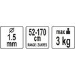 Cablu siguranta 1,5 m Yato YT-74009 2