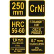 Foarfece pentru tabla CR-NI 2 color drept Vorel 48082 2