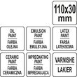 Bidinea tapet E30 x 110 Yato YT-54640 2