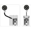 Kit manometru compresie diesel Yato YT-73072 4