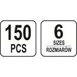 Set 150 sigurante Yato YT-06883 4