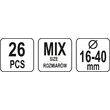 Set 26 coliere pentru furtun Yato YT-06782 4