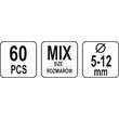Set 60 bolturi pentru securizare Yato YT-06786 4