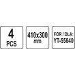 Set 4 folii protectie cabina sablare Yato YT-55845 2