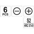Set surubelnite precizie, 6 pcs Yato YT-25861 4