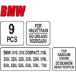 Set blocare distributie bmw 9 piese Yato YT-06022 2