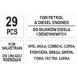 Set 29 piese blocare distributie pentru opel Yato YT-06007 4