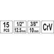 Set universal pentru frana 15 piese Yato YT-06802 4
