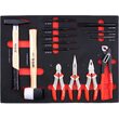 Dulap cu scule profesional 7 sertare echipat complet cu 211 piese Yato YT-55290 9