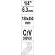 Antrenor cardanic tip T, 1/4