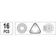 Set extractoare culisante bucse, rulmenti Yato YT-25391 4