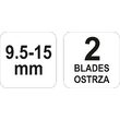 Dispozitiv taiat gips-carton, 9.5 - 15 mm Yato YT-76260 4