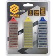 Set 3 pietre abrazive diamantate 75x25mm Vorel 26140 2