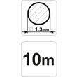 Fir masina de tuns iarba Flo 89401 2