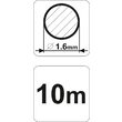 Fir pentru masina de tuns iarba Flo 89402 2