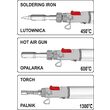 Aparat de lipit cu gaz 3 in 1 Vorel 73410 2