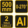Compas pentru constructii Vorel 18790 4