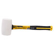 Ciocan cauciuc cu coada fibra 340g alb TMP, Top Master Pro 240906 1