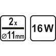Pistol de lipit Lund 16 W 230 v Vorel 73060 2