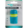 Conector furtun plastic 1/2” TG, Top Garden 380954 1