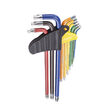 Set 9 chei TORX T10-T50 extra lungi COLOR TMP, Top Master Pro 390174 1