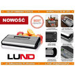 Aparat de vidat produse alimentare 175W Lund 67882 9