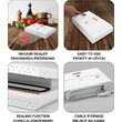 Aparat vidat produse alimentare140w,Lund Lund 67880 4