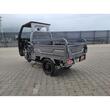 Triciclu Electric, FARA Permis, 25km/h, Motor 3900W, Volta Hercules, Tuk Tuk, 72V, 45Ah, 50 km autonomie, cu cabina, Gri 1