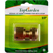 Conector alama furtun cu stop 1/2” TG, Top Garden 400403 1