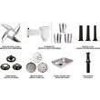 Masina tocat carne, 1200W, 4 in 1 Lund 67901 12