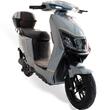 Scuter electric Kuba REE1500, Motor 1000W, 2 Locuri, 25 km/h, Acumulator 60V 20Ah, Autonomie 60 – 70km, Bord digital, Alb, fara permis 1